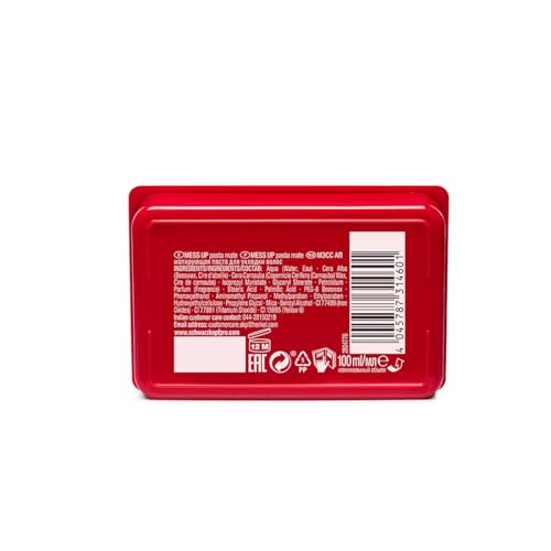 Schwarzkopf Professional OSiS+ Mess Up Hair Styling Matte Paste
