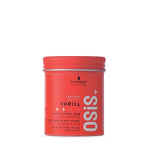 Schwarzkopf Professional OSiS+ Thrill Elastic Hair Styling Fibre Gum Enhances Defination