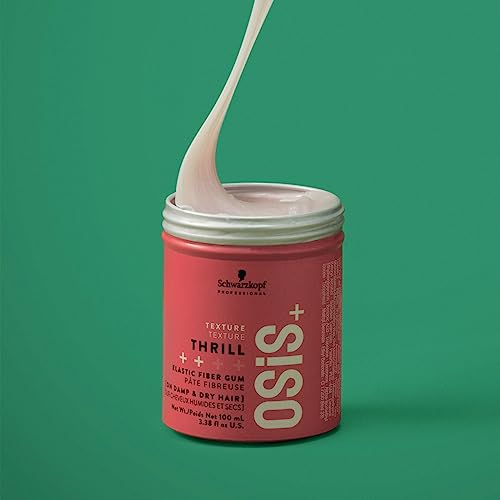 Schwarzkopf Professional OSiS+ Thrill Elastic Hair Styling Fibre Gum Enhances Defination