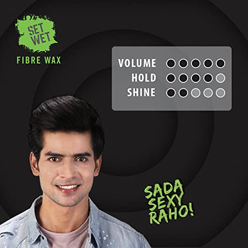 Set Wet Hair Wax For Men Fibre Hair Wax