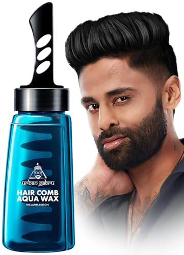 UrbanGabru Aqua Hair Wax Alpha Edition 2-in-1 Men Hair Styling Wax