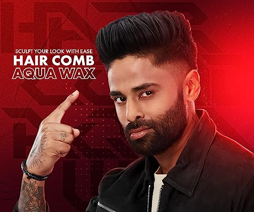 Urbangabru Aqua Hair Wax Strong Hold Wet look & Shiny Finish All Day, Pack of 2