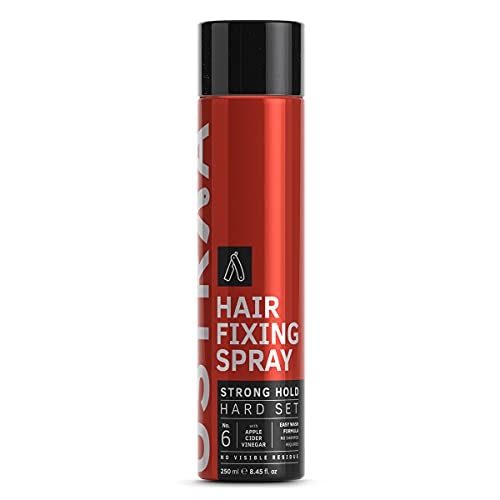 Ustraa Hair Fixing Spray Strong Hold Hair Spray Extreme Hold Adds Shine to Your Hair