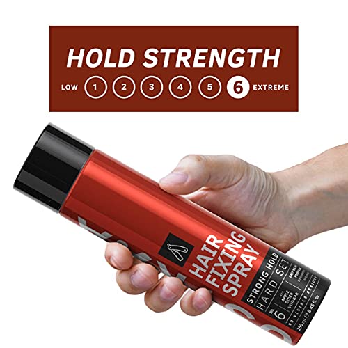 Ustraa Hair Fixing Spray Strong Hold Hair Spray Extreme Hold Adds Shine to Your Hair