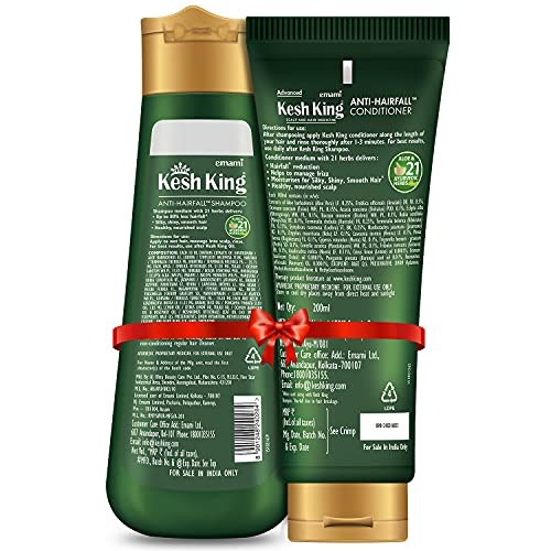Kesh King Anti-Hairfall Shampoo & Kesh King Conditioner