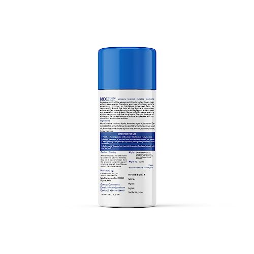 Ktein Natural 100% Plant Based Volumizing | Texturing Hair Detox Dry Shampoo Powder for Thickening Hair