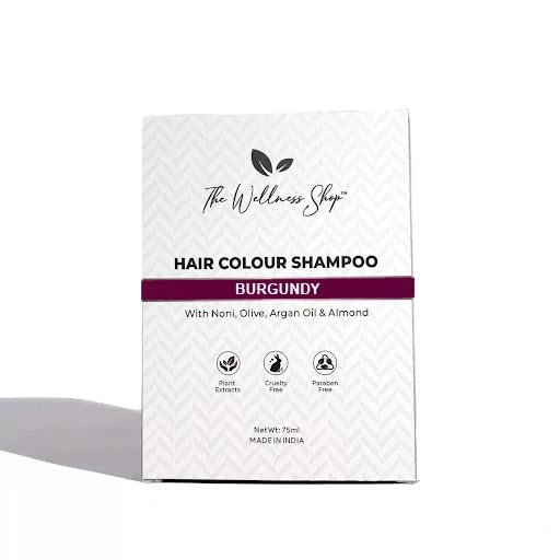 The Wellness Shop | Instant Hair Coloring Shampoo & Conditioner | Burgendy