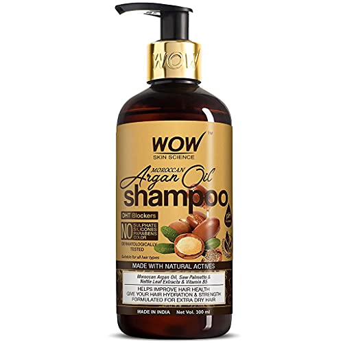 WOW Skin Science Moroccan Argan Oil Hair Care Kit | consist of Shampoo & Conditioner