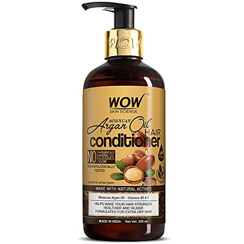 WOW Skin Science Moroccan Argan Oil Hair Care Kit | consist of Shampoo & Conditioner
