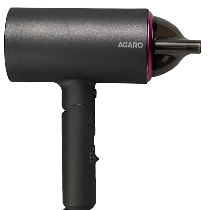 AGARO HD-1214 Premium Hair Dryer with 1400 Watts Motor | Black