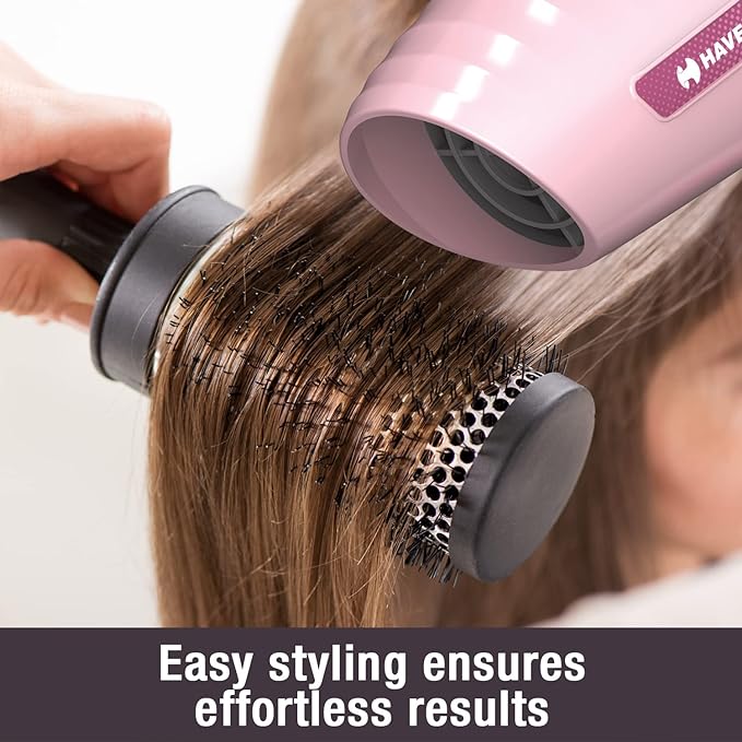 Havells HD1903 1200 Watts Powerful Hair Dryer | 2 Heat (Hot & Warm) Settings | Premium Pink