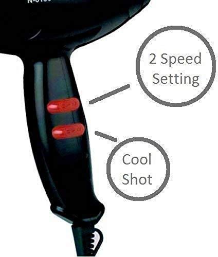 NOVA NV 6130 Hair Dryer | Black
