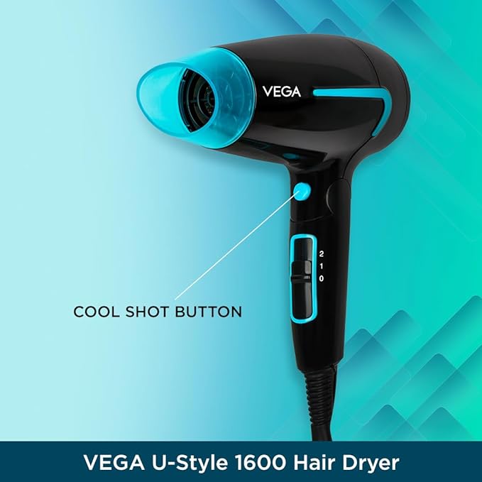 Vega VHDH-24 Hair Dryer - 1600 Watts