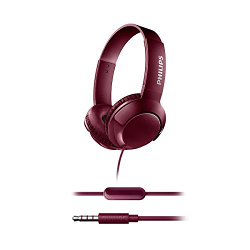 Philips Bass+ Closed-Back Wired Headphones