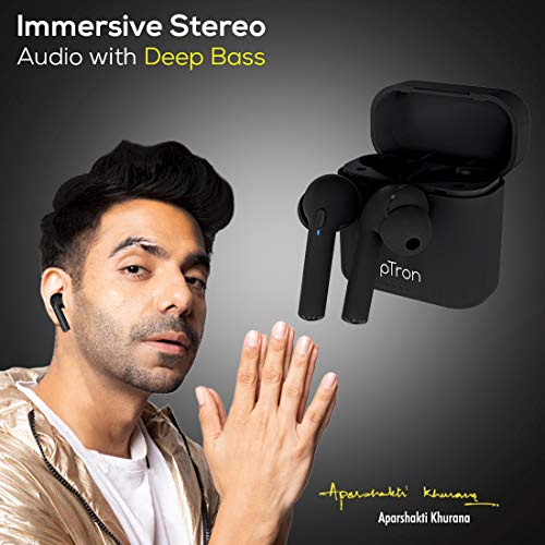 pTron Bassbuds Vista Truly Wireless Earbuds