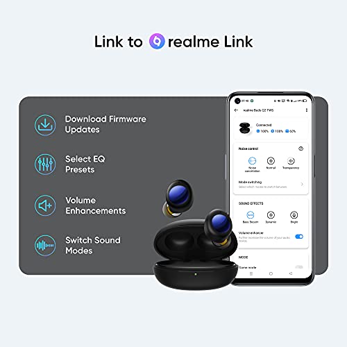 realme Buds Q2 in-Ear Truely Wireless Earbuds With ANC