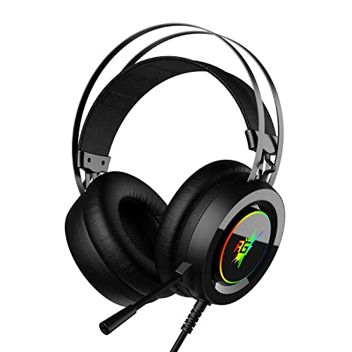 Redgear Cloak Wired RGB Gaming Headphones with Microphone