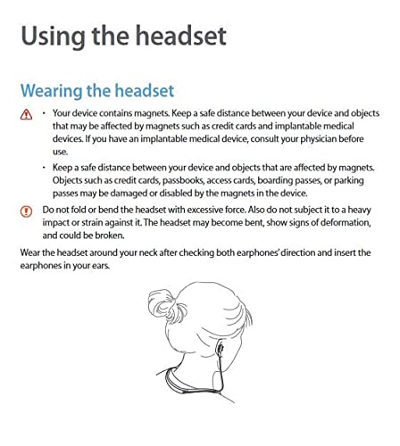 Samsung Level U2 In-Ear Wireless Neckband