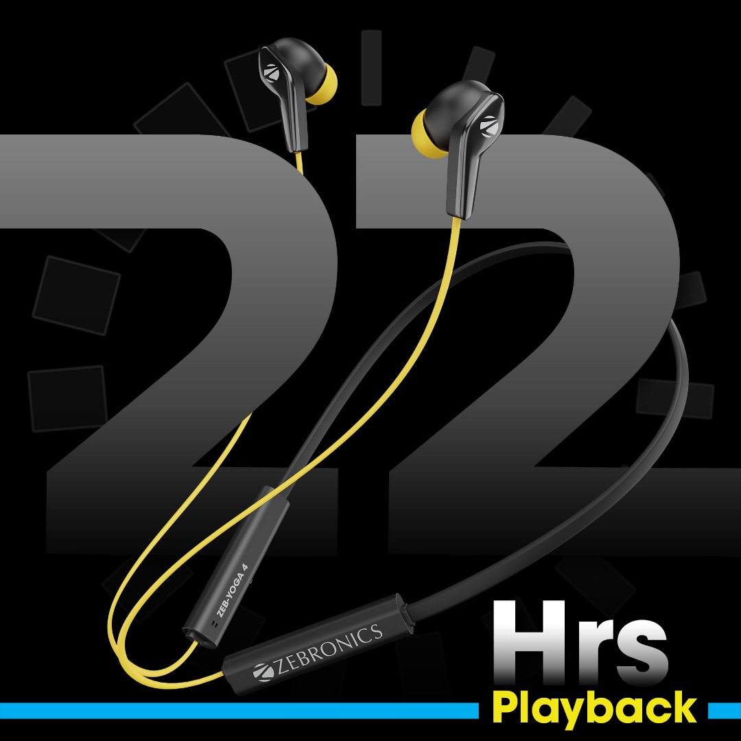 Zebronics Yoga 4 In-Ear Wireless Neckband