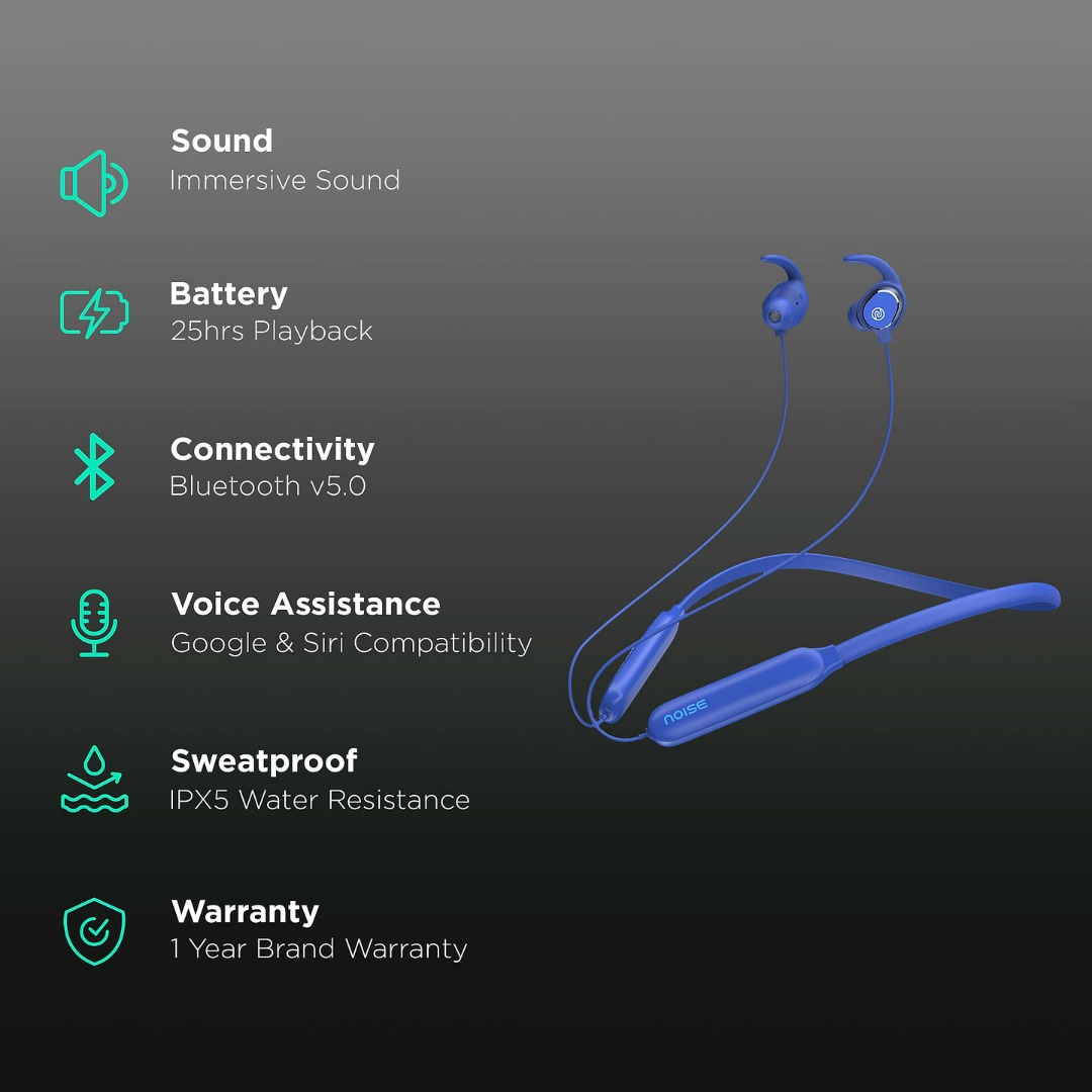 Noise Sense Wireless Neckband