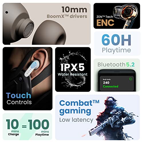 Boult Audio Z40 Truely Wireless Earbuds