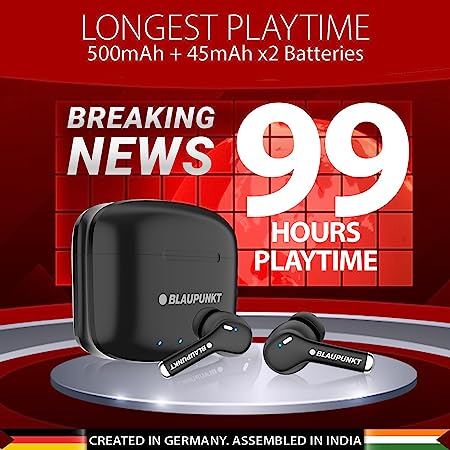 Blaupunkt BTW100 Xtreme Truly Wireless Bluetooth Earbuds