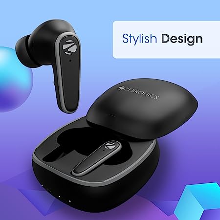 Zebronics PODS 1 Wireless TWS Earbuds with Powerful ANC