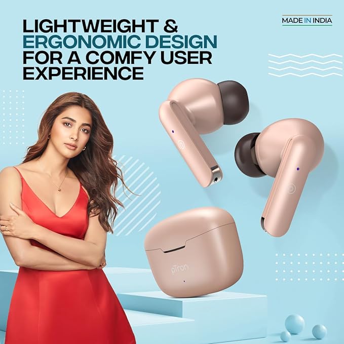 pTron Bassbuds Duo Earbuds