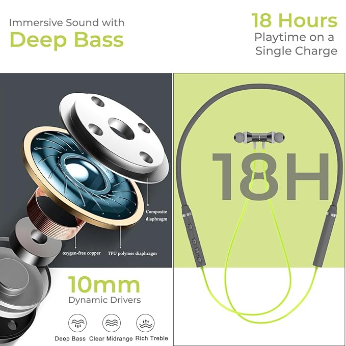 pTron Tangentbeat Neckband