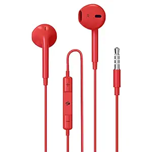 Zebronics Zeb-Buds 30 3.5mm Stereo Wired in Ear Earphone with Mic