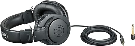 Audio-Technica Ath-M20X Wired Over Ear Headphones Without Mic