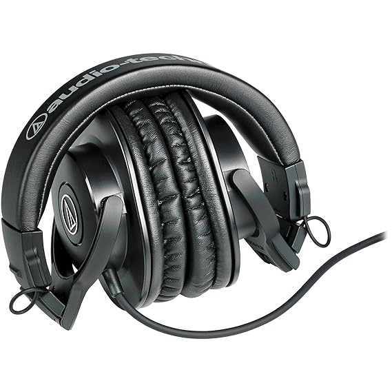 Audio-Technica Ath-M30X Wired On Ear Headphones Without Mic