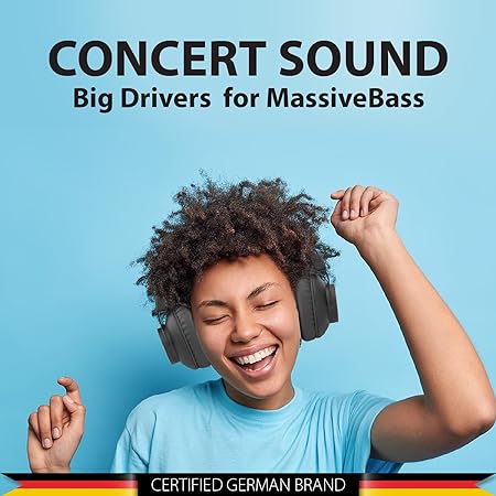 Blaupunkt BH41 Bluetooth Wireless Over Ear Headphone