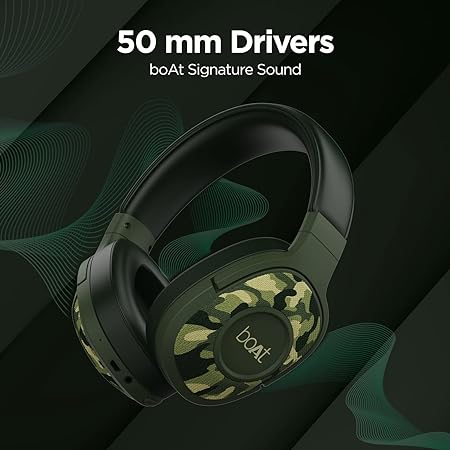 boAt Rockerz 558 Wireless Over Ear Headphone