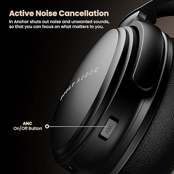 Boult Audio Anchor Wireless Over Ear Headphone