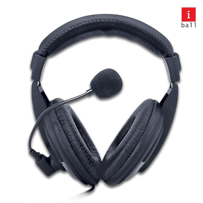 Iball Rocky Wired Over Ear Headphone