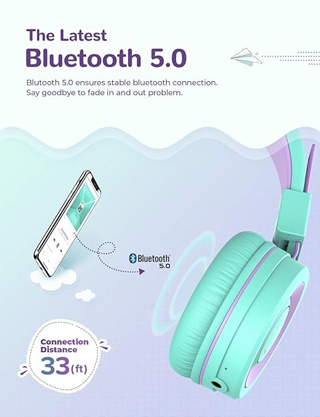 iClever BTH02 Bluetooth Headphone