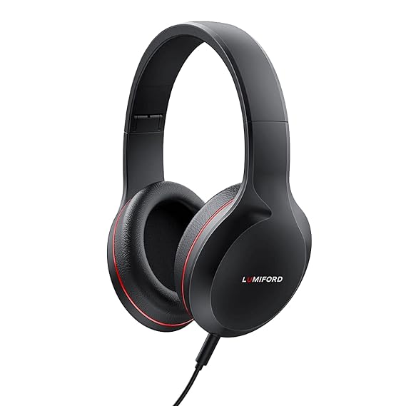 LUMIFORD U80 Over-Ear headphones wired with HD mic
