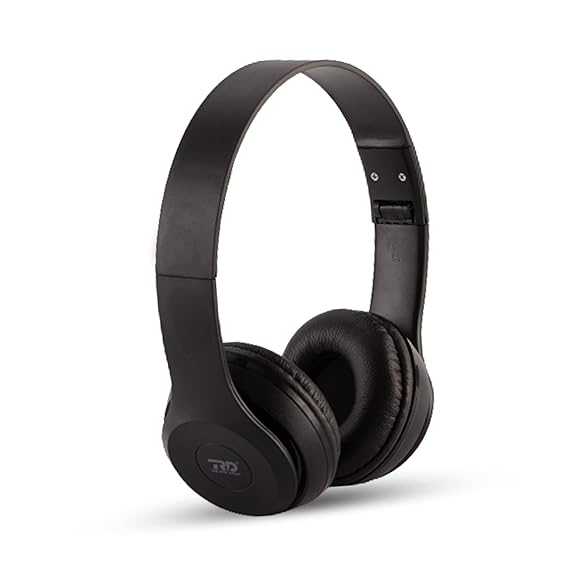 RD BH-205 Wireless Over Ear Headphone, Black