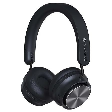 Zebronics Zeb-Bang Pro Bluetooth Wireless On Ear Headphones with Mic