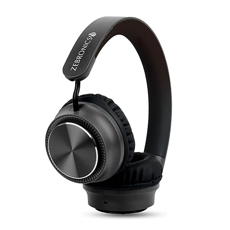 Zebronics Zeb-Bang Pro Bluetooth Wireless On Ear Headphones with Mic