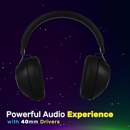 Zebronics Zeb-Duke Wireless Over The Ear Headphone