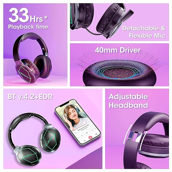 Zebronics Zeb-Envy  Wireless Over Ear Headphone