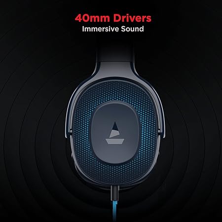 boAt BassHeads 900 On-Ear Wired Headphones