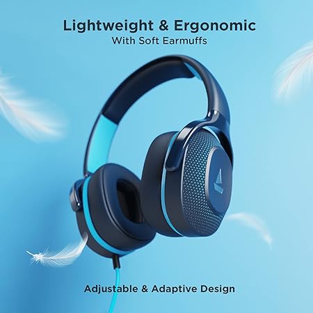 boAt BassHeads 900 On-Ear Wired Headphones