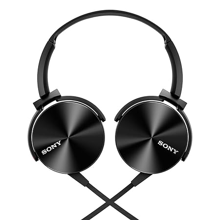 Sony Extra Bass MDR-XB450AP On-Ear Wired Headphones
