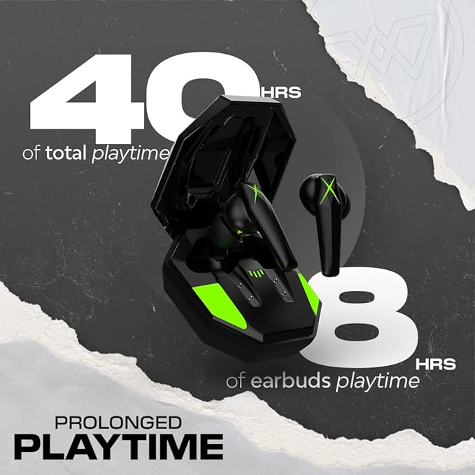 Wings X Fire Wireless Gaming in Ear Earbuds