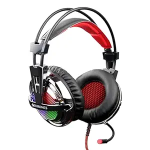 Zebronics ZEB-ORION USB Headphone with simulated 7.1 surround sound | 40mm driver | RGB LED
