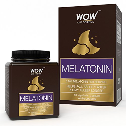 WoW Melatonin 3Mg, 60 Veg Capsules