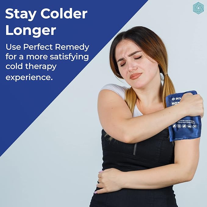 Boldfit Reusable Hot and Cold Ice Pack for Pain Relief Medium